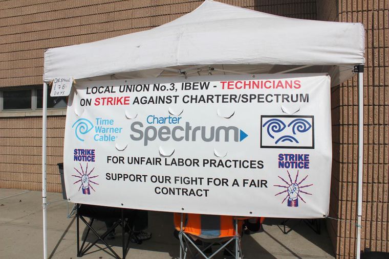 Local 3 strike hits the six-month mark
